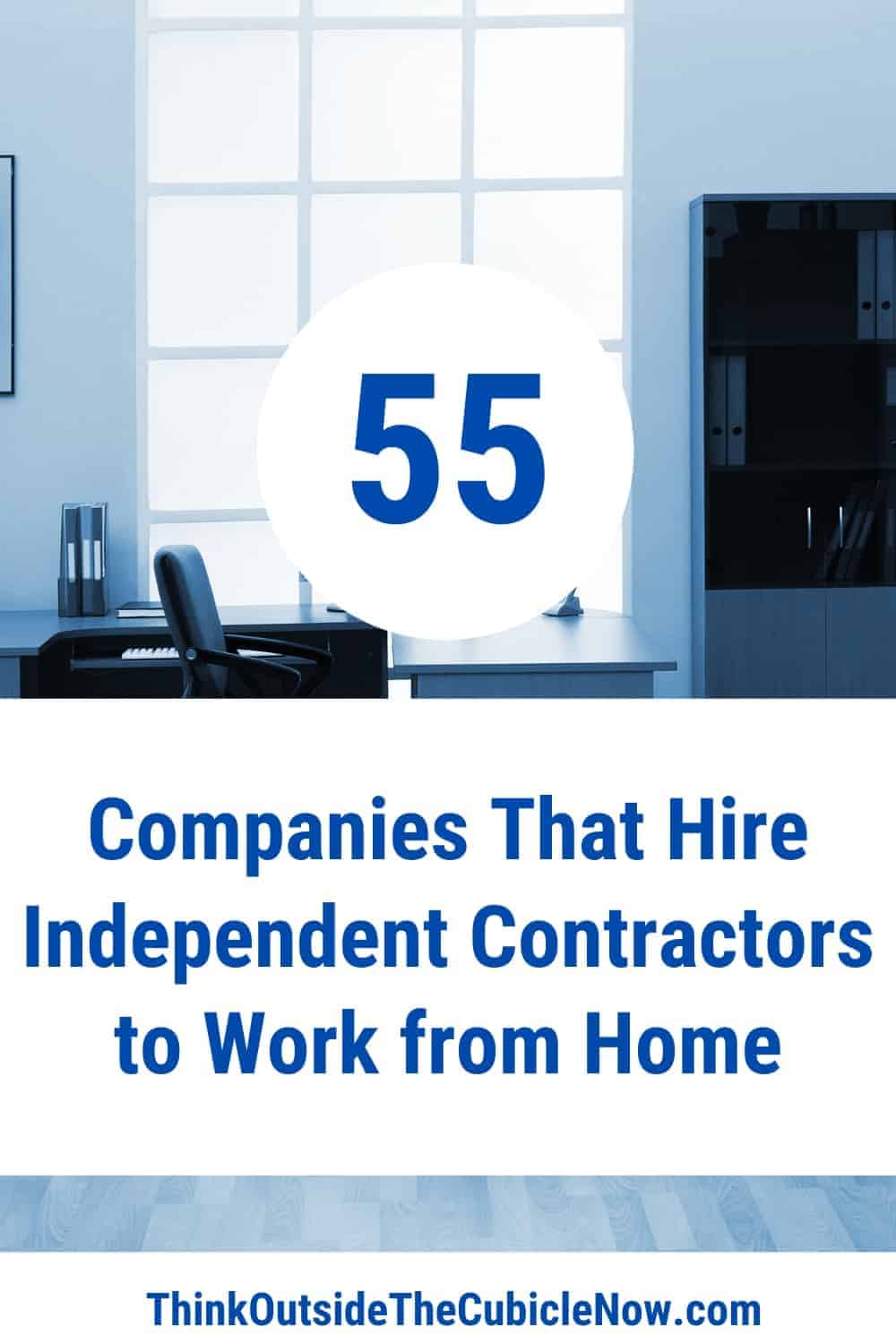 Independent contractor jobs from home canada