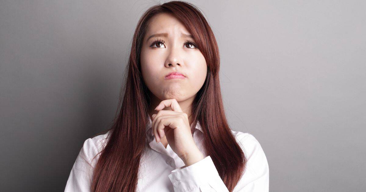 Woman thinking